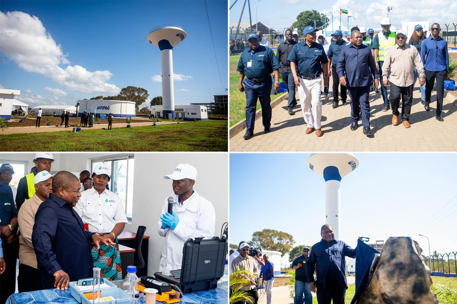 Cidade de Pemba Celebra Inauguração do Novo Sistema de Abastecimento de Água